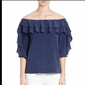 💋 L’Agence silk top